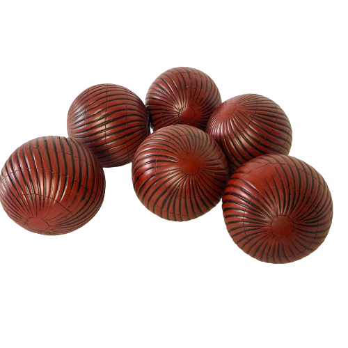 Maroon Red Decorative Balls for Table Bowl Display