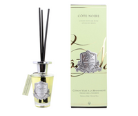 Côte Noire French Diffusers Persian Lime & Tangerine with Silver Crest 100ml,150ml or Refill