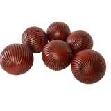 Maroon Red Decorative Balls for Table Bowl Display