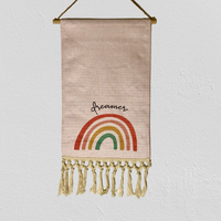 Material Dreamer Rainbow Scroll With Tassels 60cm