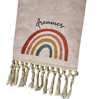 Material Dreamer Rainbow Scroll With Tassels 60cm