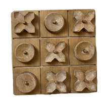 Wooden Naughts & Crosses OXOX Games Coffee Table Décor