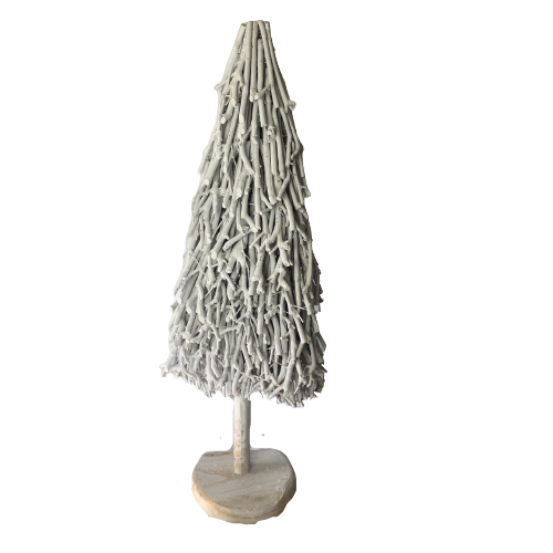Large White Natural Driftwood Twig Christmas Tree Décor H82cm