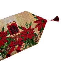 Traditional Christmas Table Runners - 145cm Assorted Styles