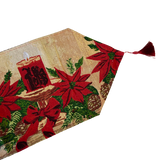 Traditional Christmas Table Runners - 145cm Assorted Styles