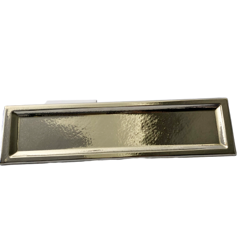 Large Mottle Silver Grazing Rectangle Tray 61cm