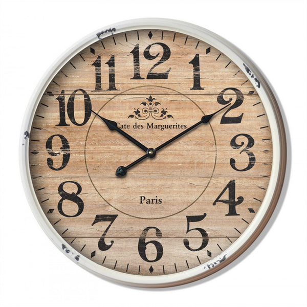 Large Paris Vintage Antique Wall Clock 51cm