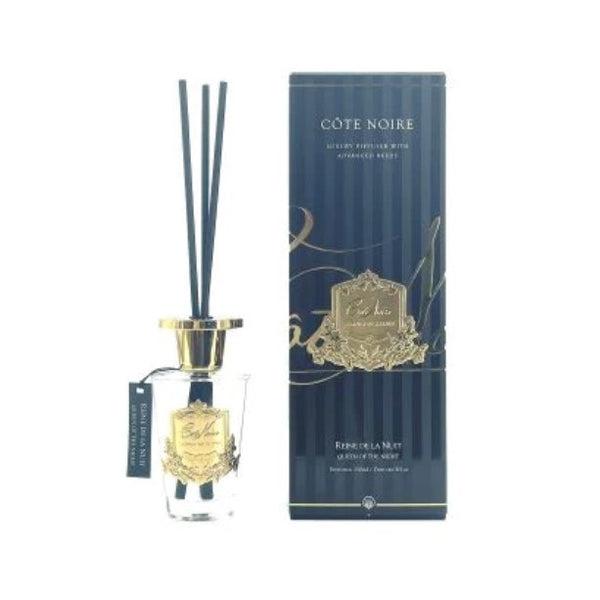 Côte Noire French Diffuser Queen Of The Night with Gold Crest 100ml