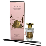 Côte Noire French Diffuser Rose Petal with Gold or Silver Crest  90ml, 150ml or Refill