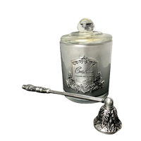 Côte Noire French Candle Summer Pear with Silver Crest 60 or 100 Hours Burning Time