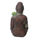 Buddha Draping Succulents Lotus Flower Votive Tea Light Candle Holder 34cm