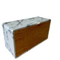 Tissue Boxes With Wood Lid Dispenser Paper Storage Holder Napkin Wet Wipes Case