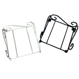 Black or White Coaster Decorative Square Metal Holder of Drink Coasters