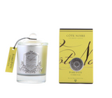 Côte Noire French Candle Summer Pear with Silver Crest 60 or 100 Hours Burning Time